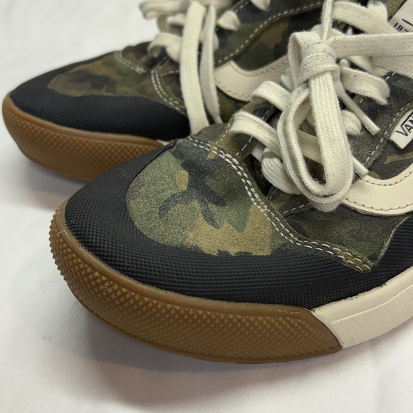 VANS Ultrarange Exo SE Green Camo Shoes Men's Size 8.5 Low Top Athletic Sneakers - Picture 13 of 16